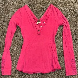 💕 Moving Sale! 💕 
Free people embroidered long sleeve